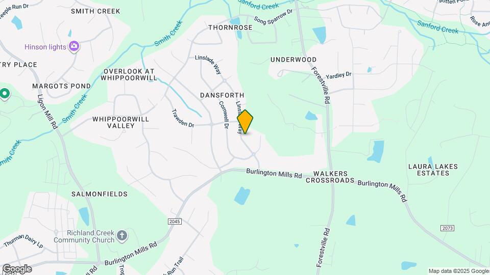 9040 Linslade Way Map and Location Details