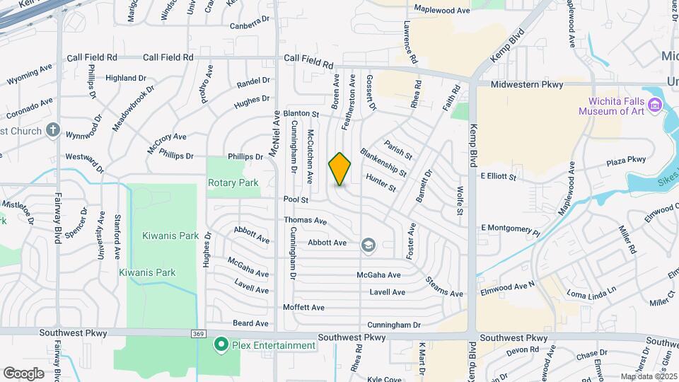 4336 Featherston Ave Map and Location Details