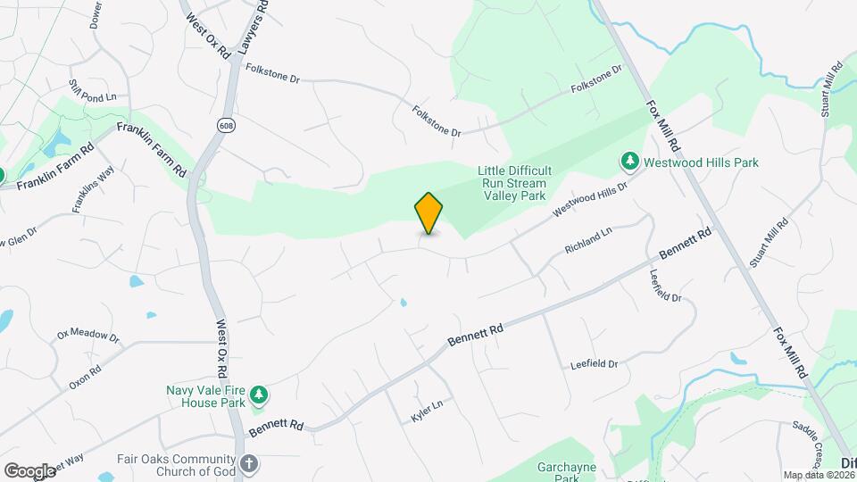 3019 Millstream Ct Map and Location Details