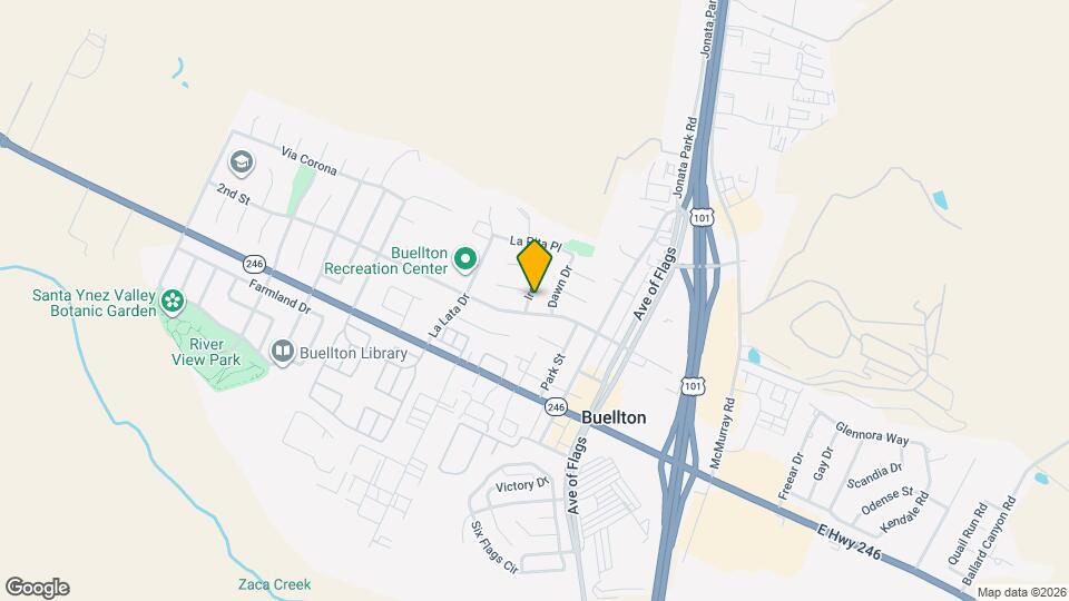 518 Irelan Dr Map and Location Details