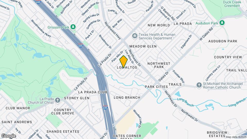 1814 Cordova Dr Map and Location Details