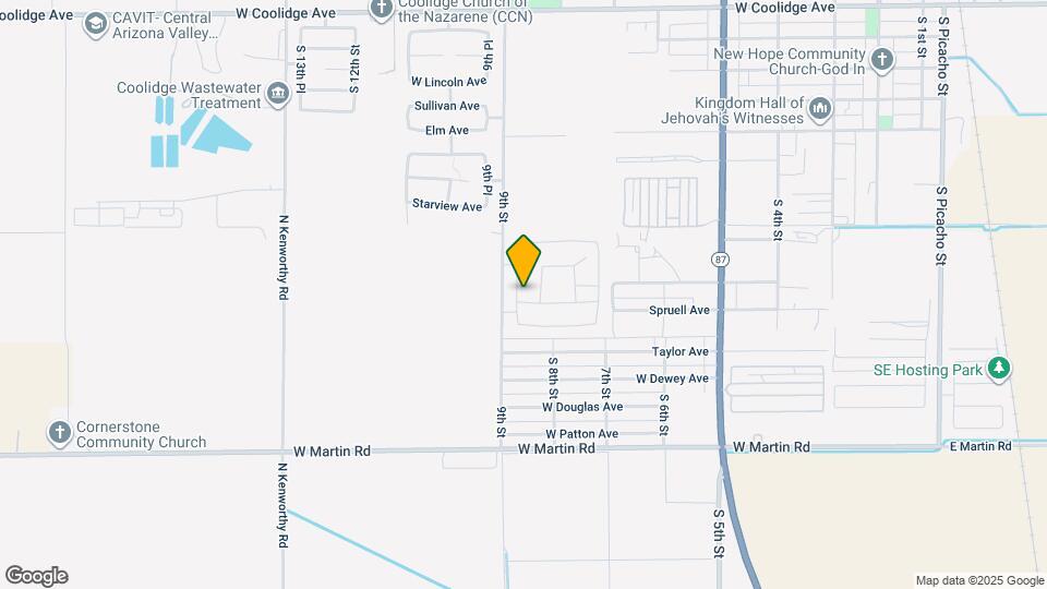 1505 Navajo Ln Map and Location Details