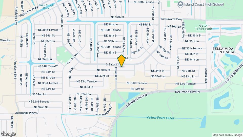 1631 NE 34th St Map and Location Details