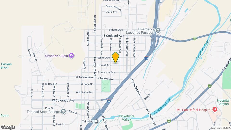 311.5 E Frost Ave Map and Location Details