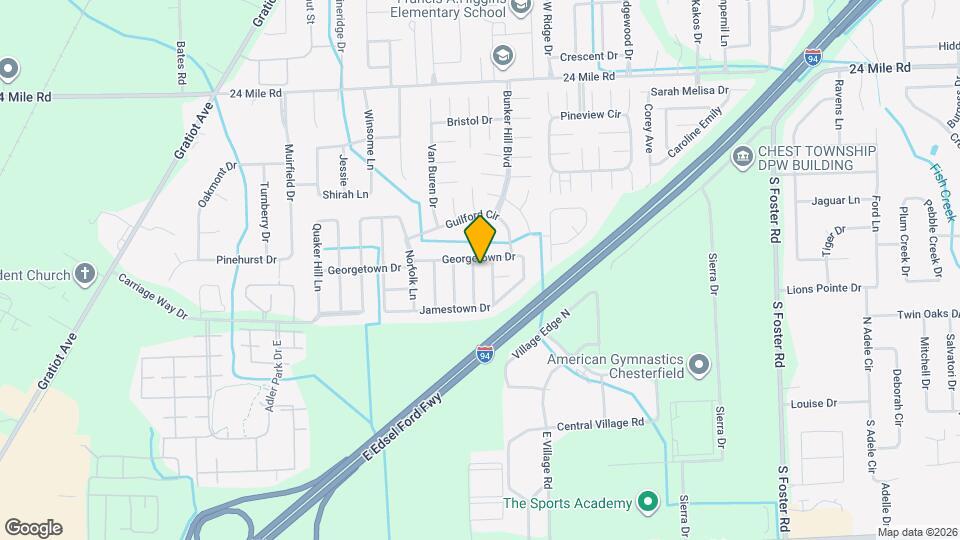 52212 Worthington Ln Mapa y Detalles de la Ubicación