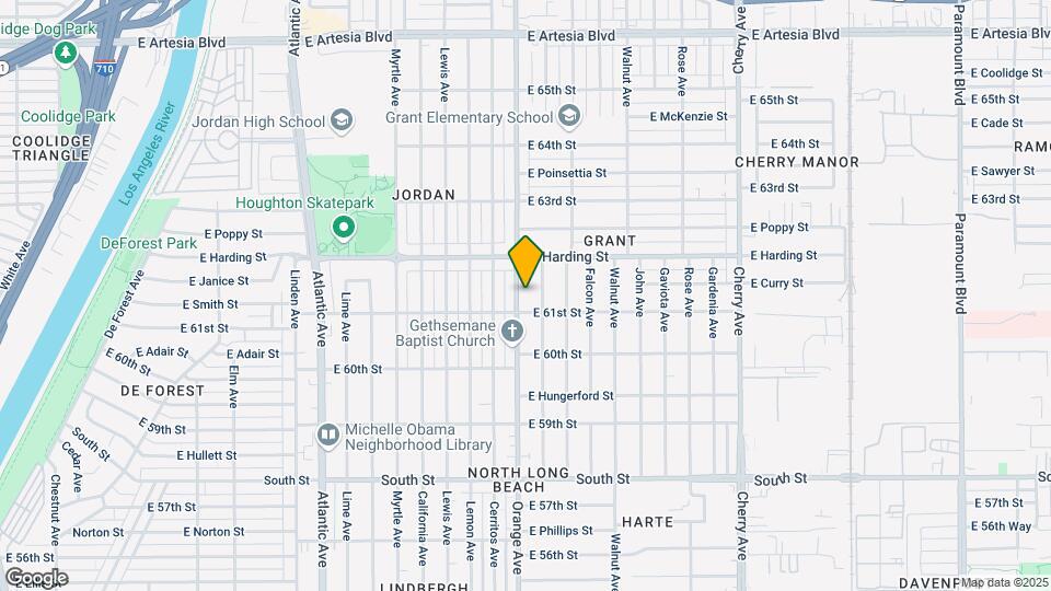 6130 Orange Ave Map and Location Details