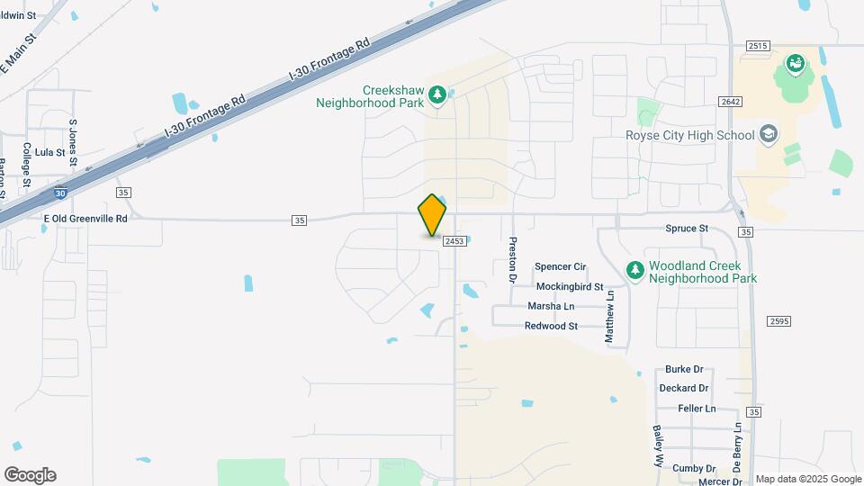 410 Oleander Dr Map and Location Details