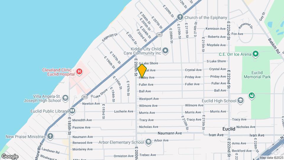 20130 Priday Ave Map and Location Details