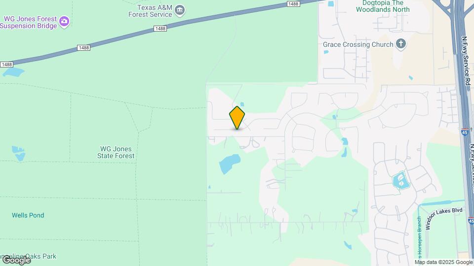 2058 Woodland Pine Ct Map and Location Details