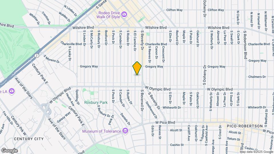 328 S El Camino Dr Map and Location Details