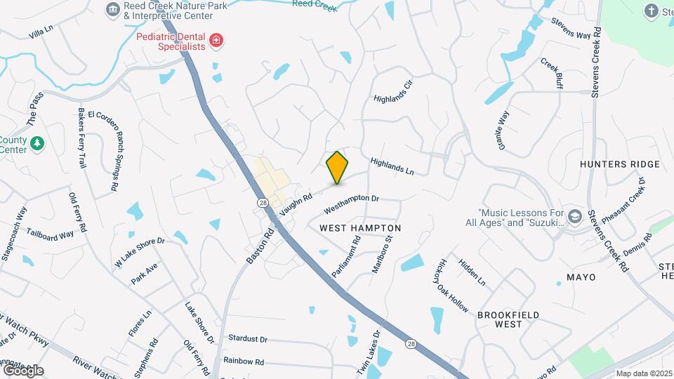 432 Vaughn Rd Map and Location Details