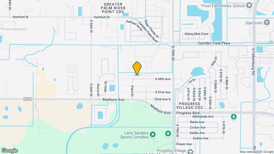 7305 Spring Snowflake Ave Map and Location Details