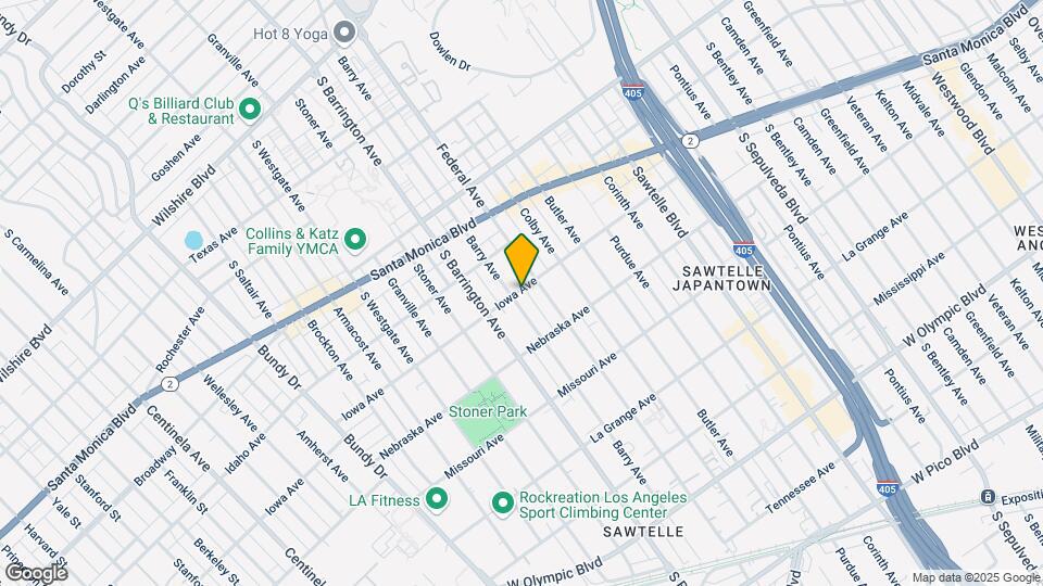 11620 Iowa Ave Mapa y Detalles de la Ubicación