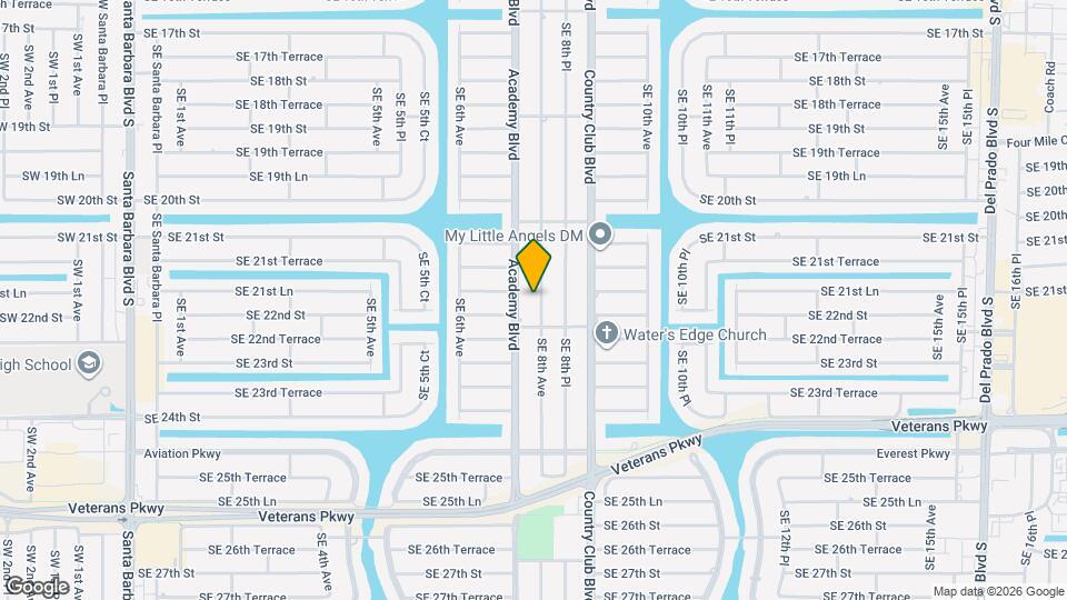 2136 SE 8th Ave Map and Location Details