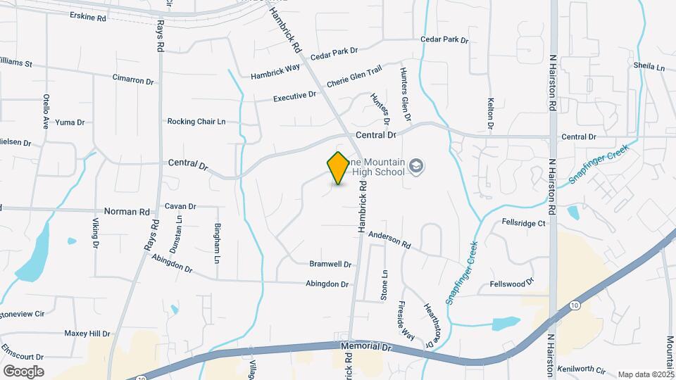 1039 Huntingdon Ct Map and Location Details