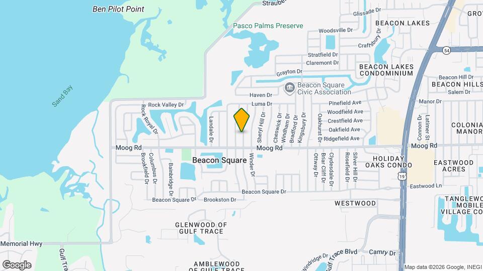 3535 Devonshire Dr Mapa y Detalles de la Ubicación