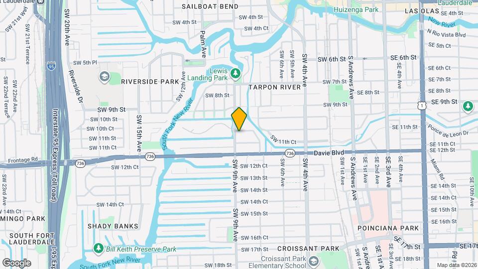 854 SW 11th St Map and Location Details
