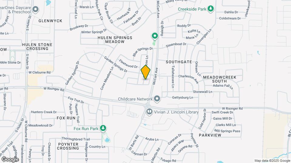 8517 Prairie Rose Ln Map and Location Details