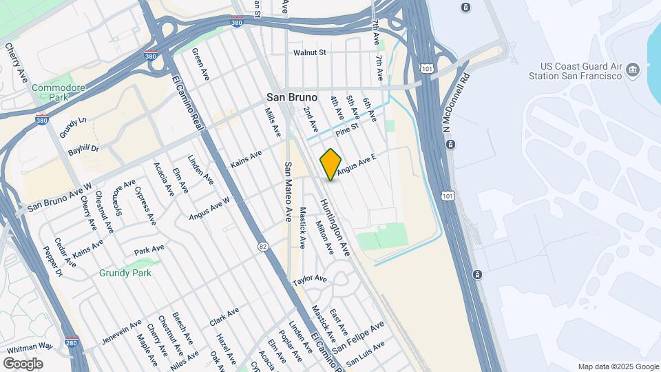 580 1st Ave Mapa y Detalles de la Ubicación
