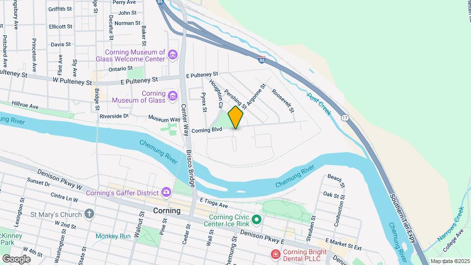 50 Corning Blvd Mapa y Detalles de la Ubicación