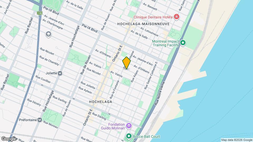 1710 Bourbonnière Av Map and Location Details