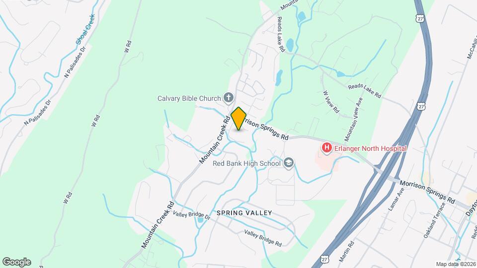 3966 N Quail Ln Map and Location Details