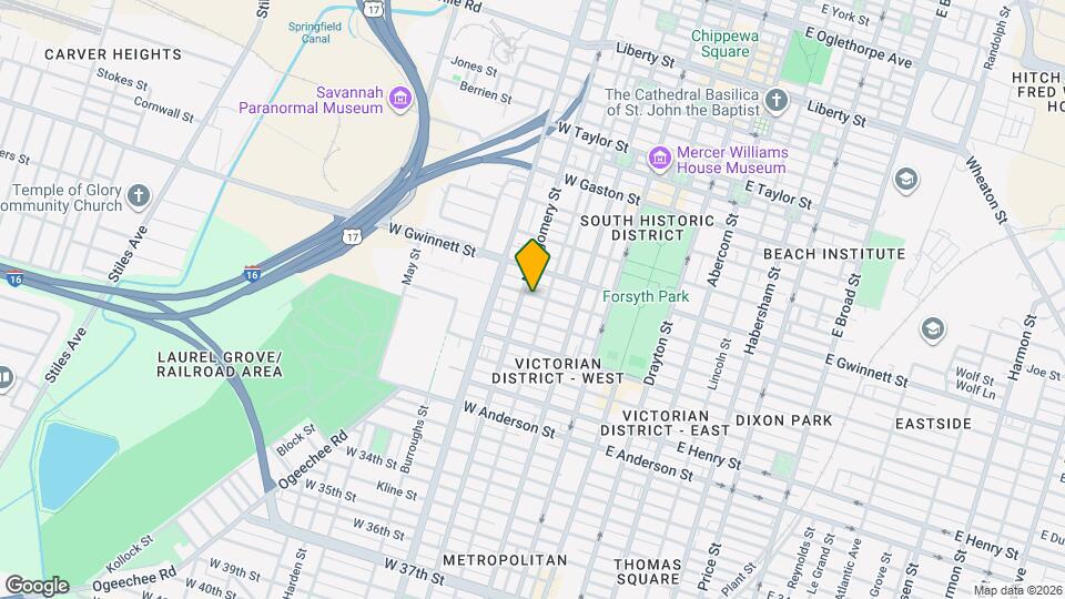 313 W Bolton St Map and Location Details