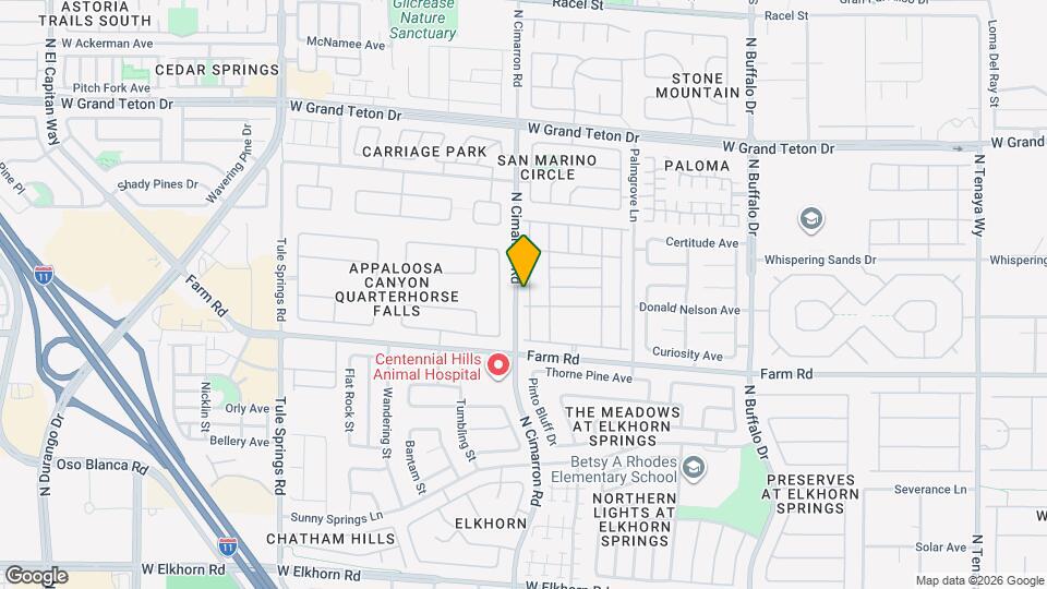 7709 Brilliant Forest St Map and Location Details