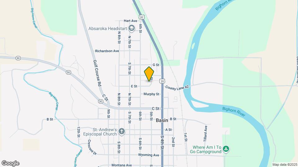 514 E St Map and Location Details