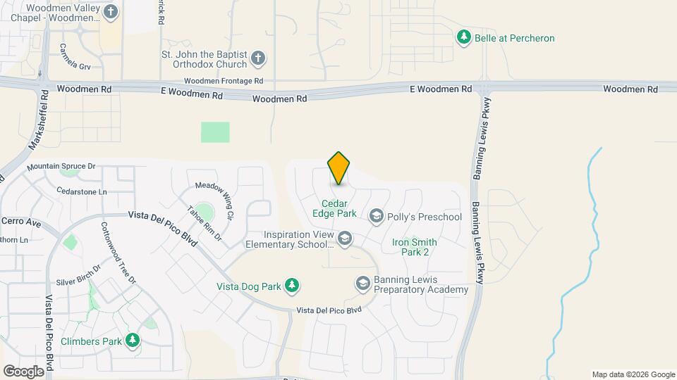 7341 Glen Forest Ln Map and Location Details