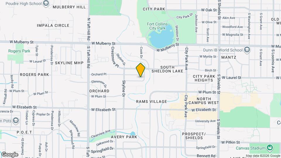 1804 Broadview Pl Map and Location Details