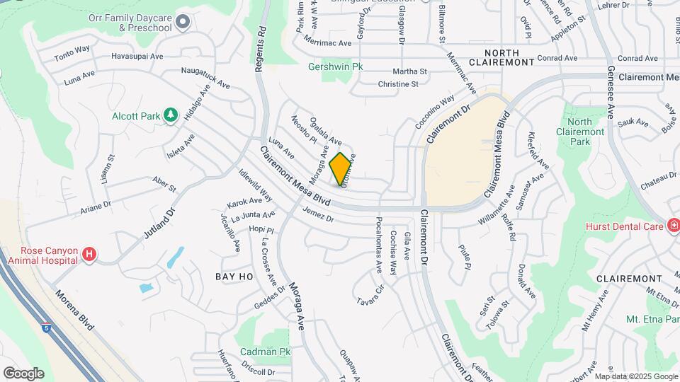 3467-71 Luna Ave Mapa y Detalles de la Ubicación