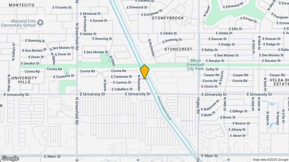 4818 E Camino St Map and Location Details