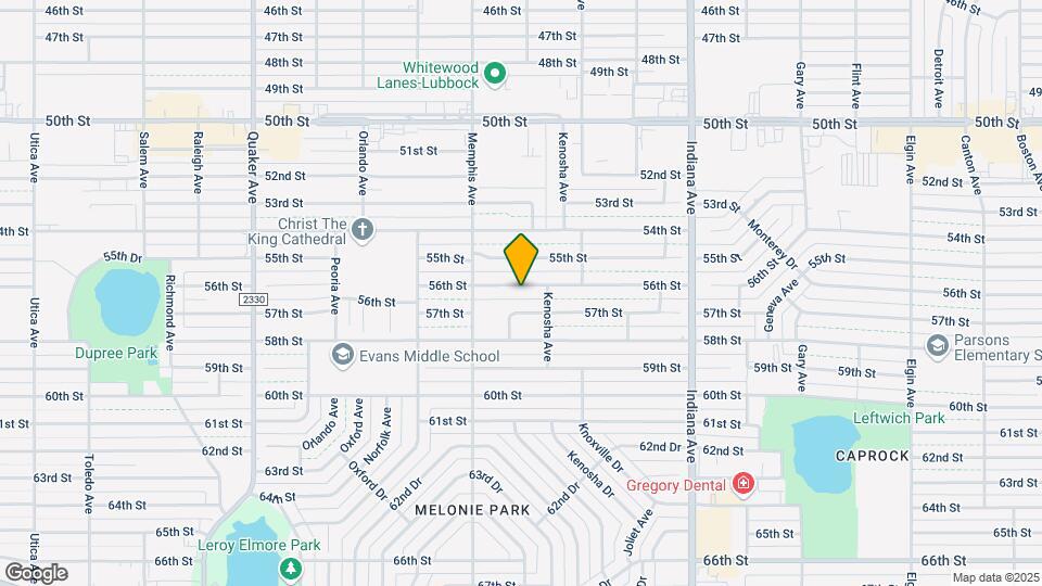 3621 56th St Map and Location Details