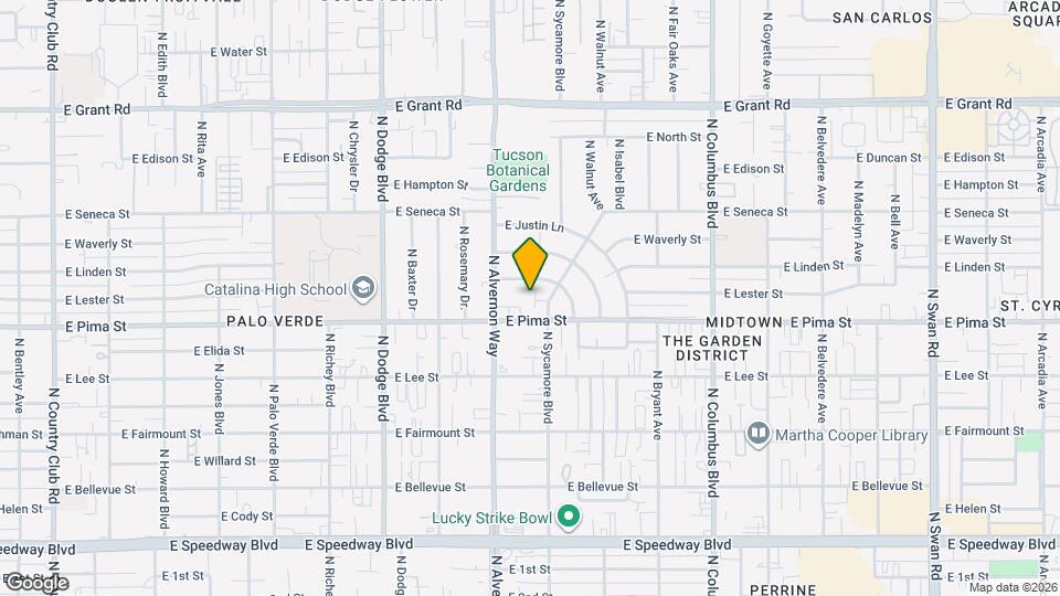 1701 N Village Dr, Unit 1701 Map and Location Details