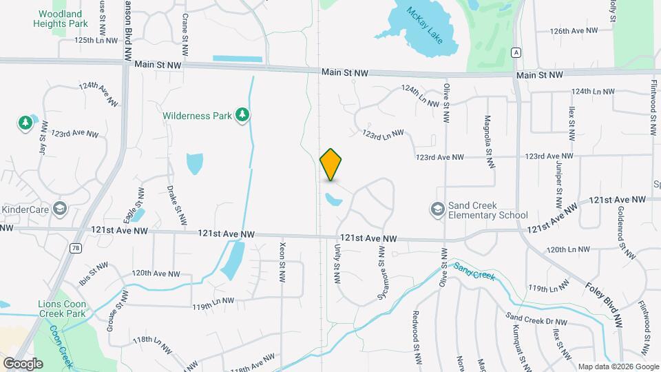 1068 122nd Ave NW Map and Location Details