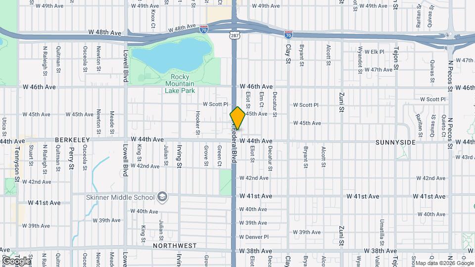 4426 Federal Blvd Map and Location Details