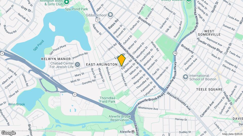 53 Egerton Rd Mapa y Detalles de la Ubicación