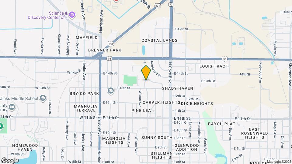 1308 Caldwell Dr Map and Location Details