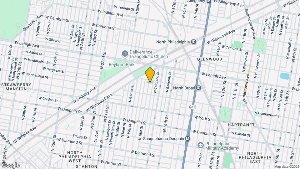 2545 N 18th St, Unit 2 Map and Location Details