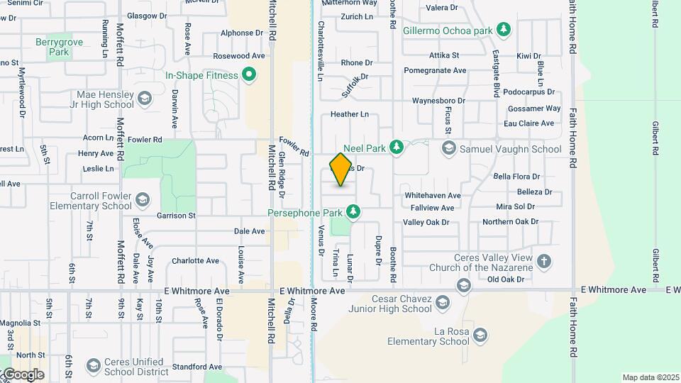 3305 Sagittarius Ave Map and Location Details