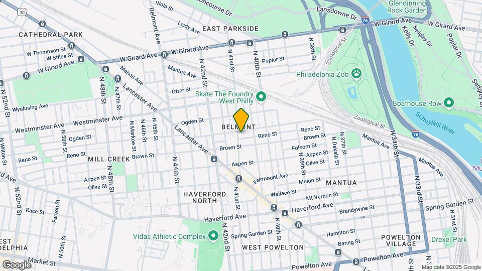 819 N 41st St Map and Location Details