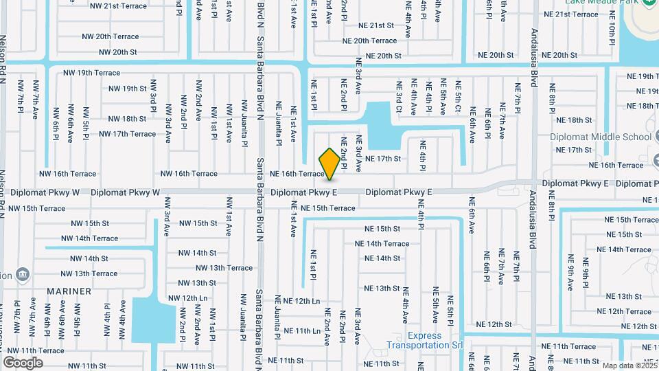 133 Diplomat Pkwy E Mapa y Detalles de la Ubicación