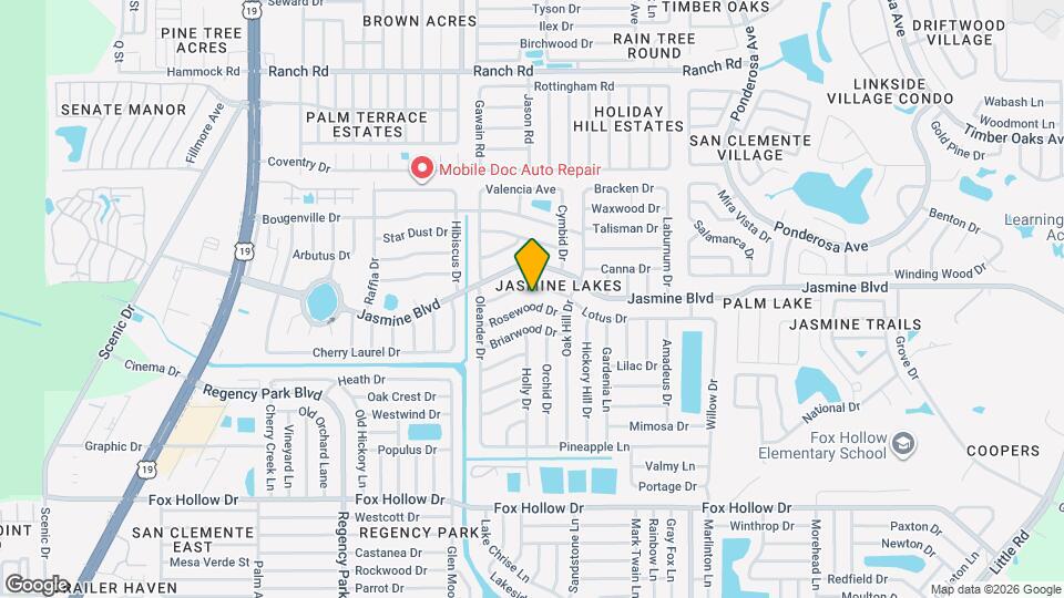 7621 Rosewood Dr Map and Location Details