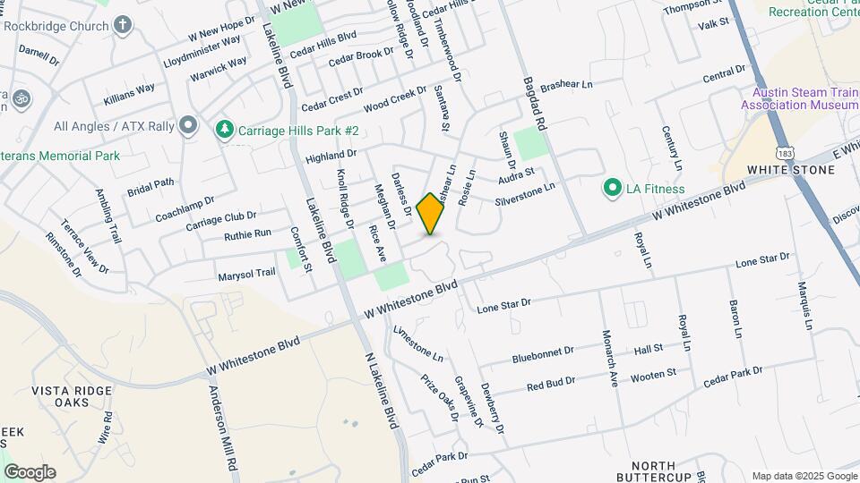 1226 Brashear Ln Map and Location Details