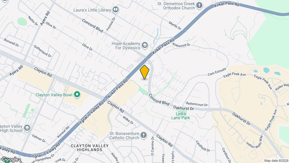 5460 Concord Blvd, Unit B4 Map and Location Details