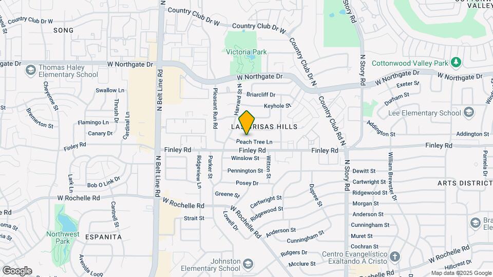 2629 Peach Tree Ln Map and Location Details