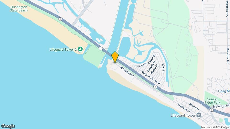 7310 W Oceanfront Map and Location Details