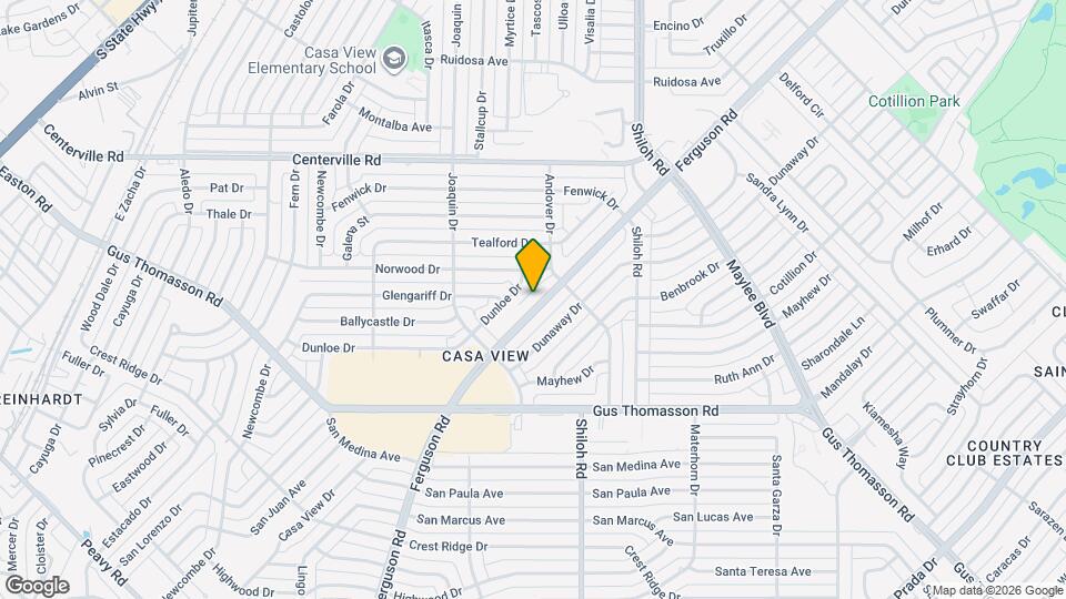 10465 Ferguson Rd Map and Location Details