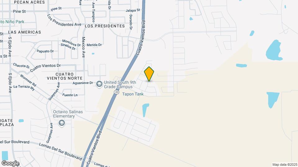 5501 Beefalo Ln Map and Location Details